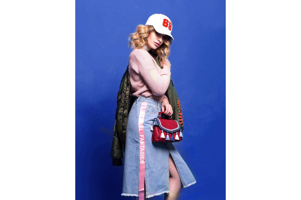 Фон Raylab RL-BC10 2,4*5м двусторонний синий/зеленый хромакей