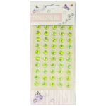 Набор наклеек Стразы Кристалл, 16*9см, акриловые, Egoist, ассорти, 1 шт.