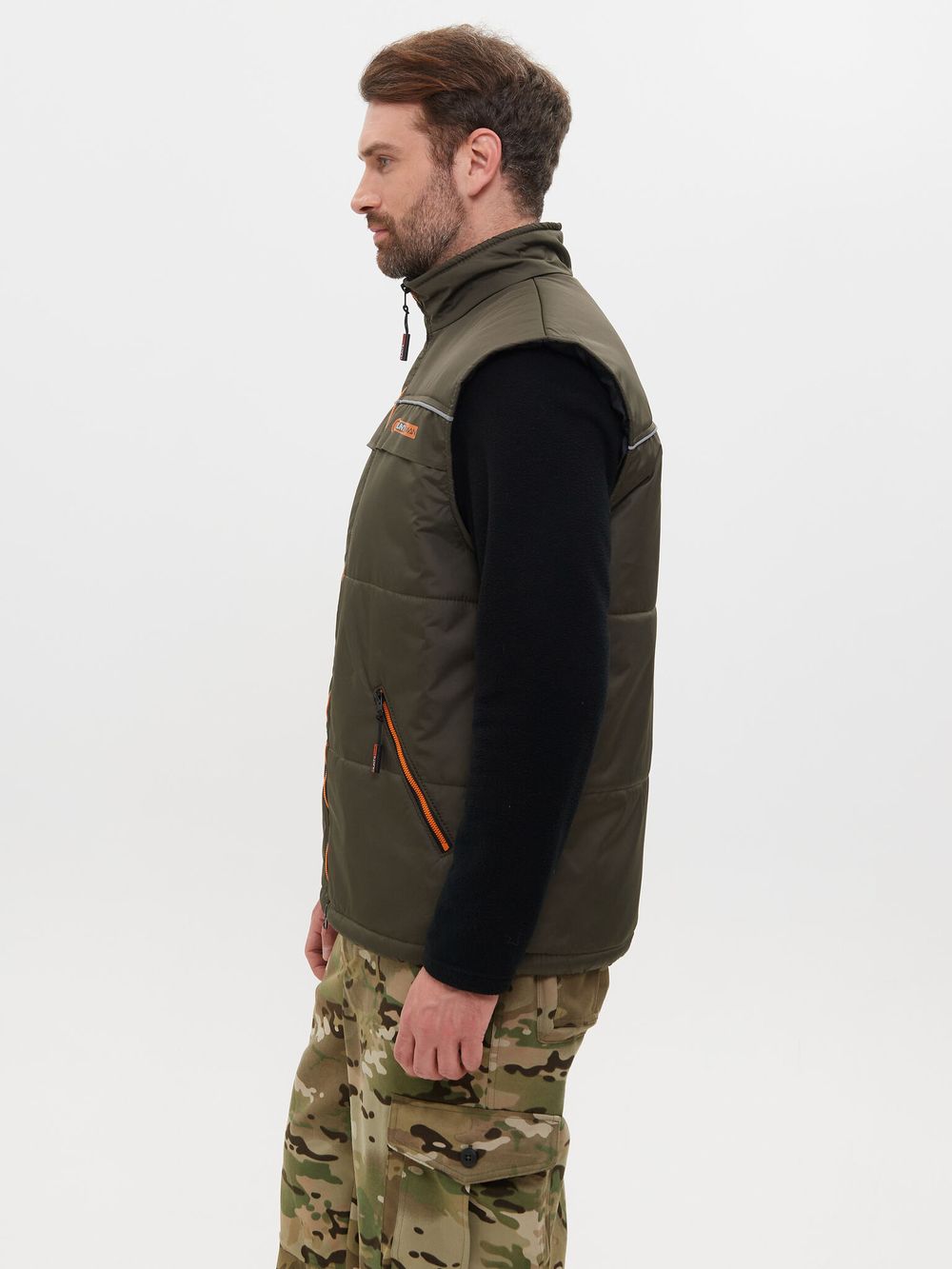 Жилет демисезонный Беркут ткань Дюспо цвет Хаки