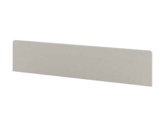 Экран фронтальный ЛДСП ткань Romeo 1650х370х32 512078-002 Слоновая кость