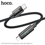 Кабель HOCO U125 Benefit charging data cable with display iP