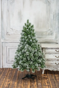 Искусственная сосна Скарлетт с инеем 120 см., Леска, ЕлкиТорг (96120)