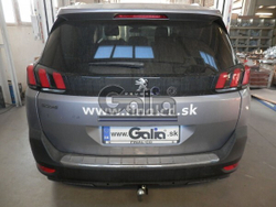 Фаркоп оцинкованный Galia P047A для Peugeot 5008 2017-(паспорт и сертификат в комплекте)(без электрики)