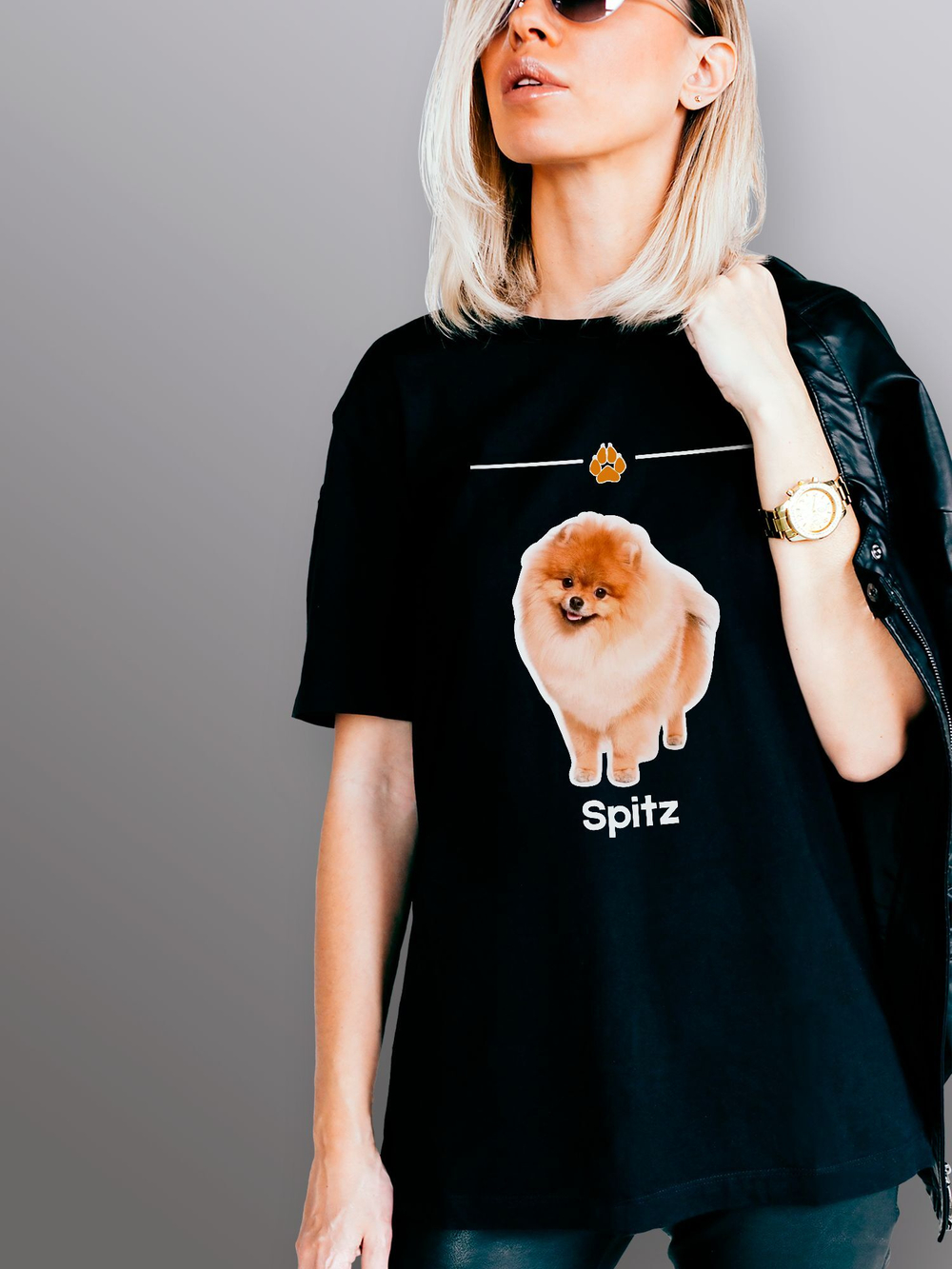 Футболка шпиц