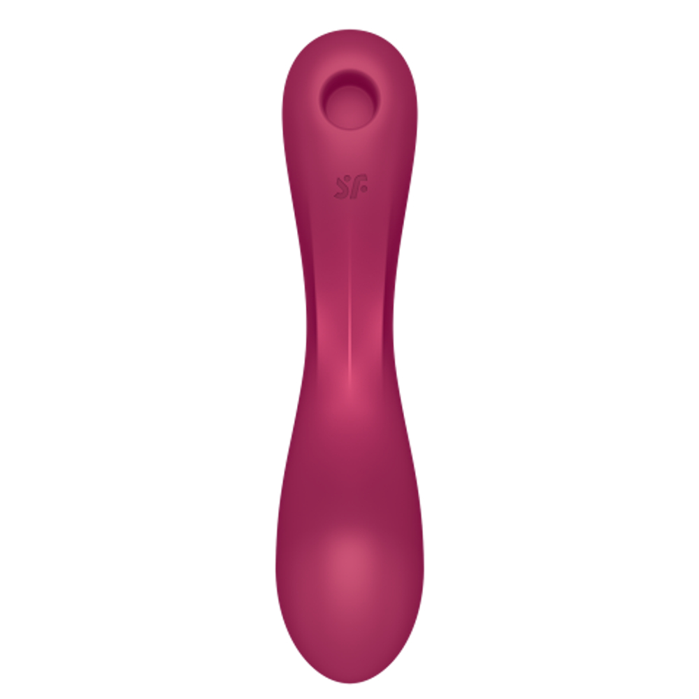 Вакуумно-волновой стимулятор Satisfyer Curvy Trinity 1 красный