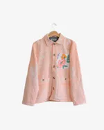 Куртка Soeurs с тремя карманами розовая