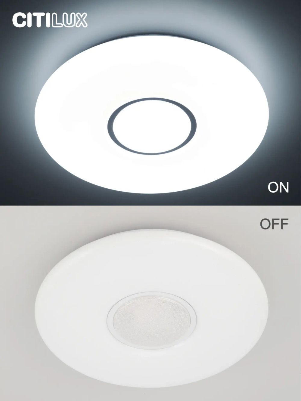 Citilux Санта CL723480G RGB Люстра светодиодная с пультом