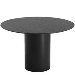 Стол обеденный Type D 120 см основание D 43 см (черный)