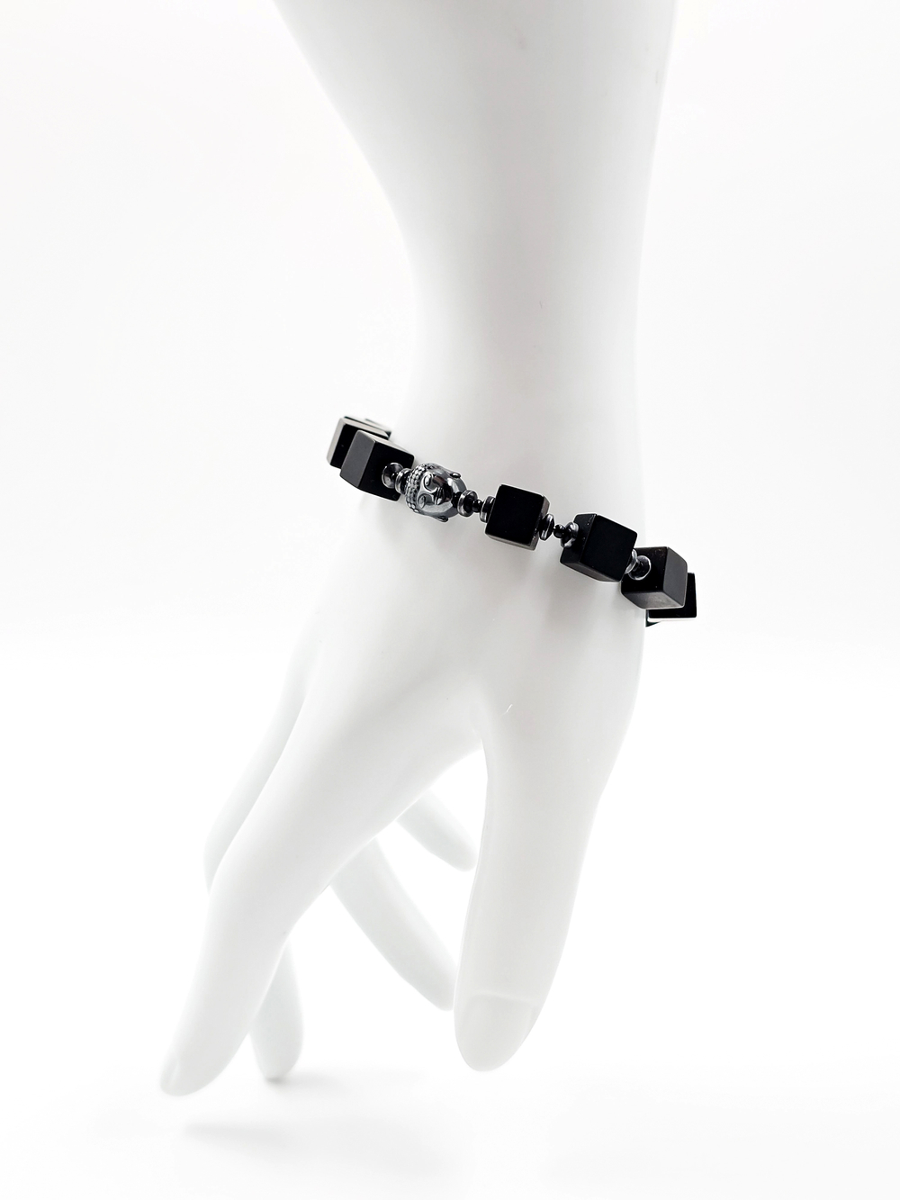 Браслет из натурального янтаря Будда