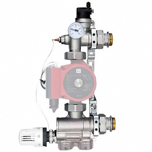 Узел насосно-смесительный , с термогол., без насоса