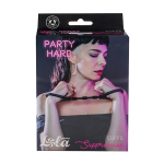 Черные силиконовые наручники Lola Games Party Hard Suppression 1167-01lola