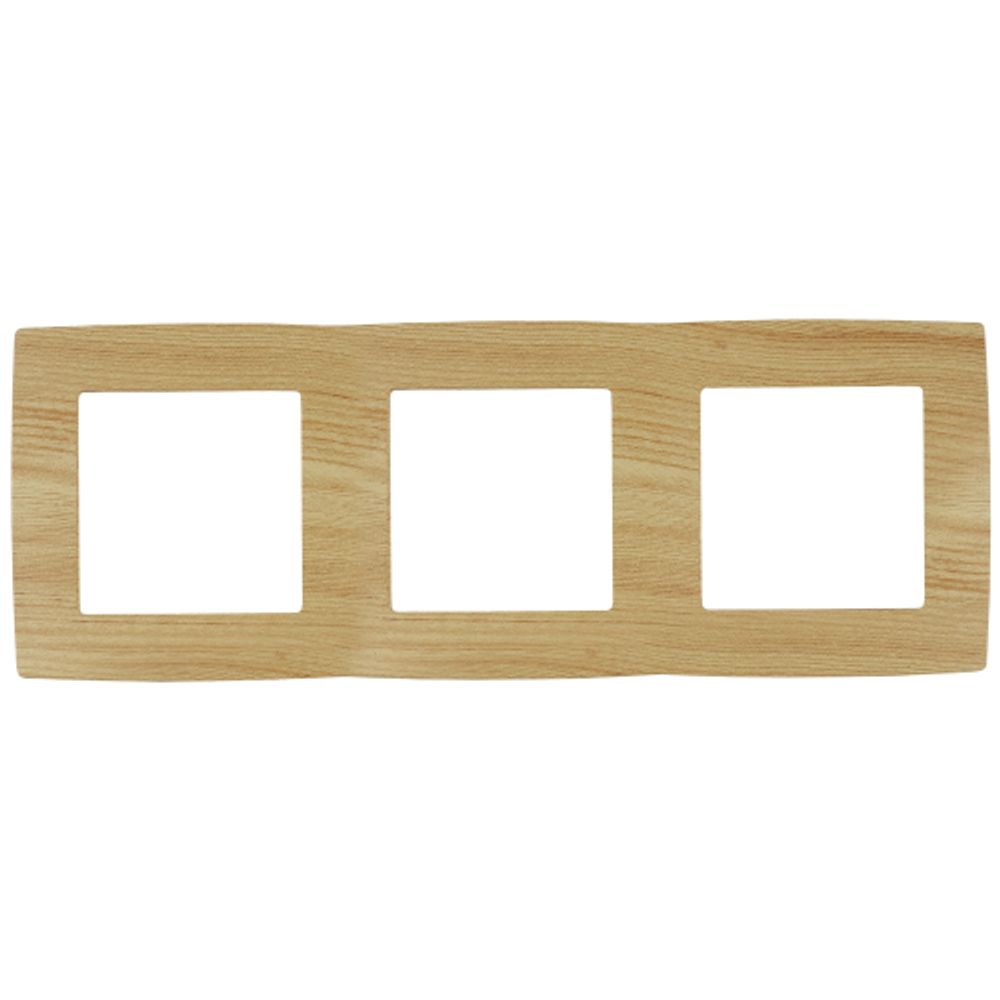 12-5003-11 ЭРА Рамка на 3 поста, Эра12, сосна