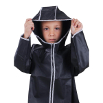 Дождевик с капюшоном, розовый, рост 100 см