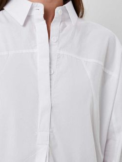 Рубашка  оверсайз  длинная