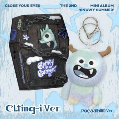 Альбом CLOSE YOUR EYES - SNOWY SUMMER 2nd Mini Album POCAALBUM CLting-i Version