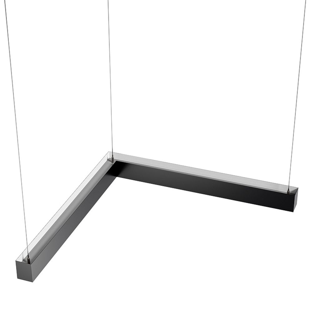 Светильник потолочный Г-образный 140вт 1000x500x80мм