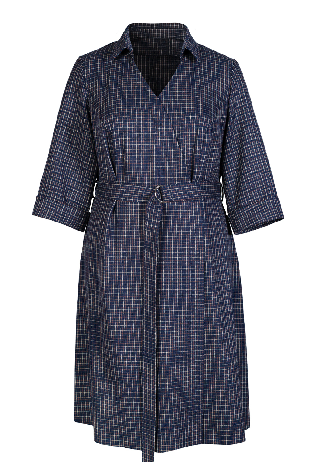 Платье женское 2578АП, синяя беж кл #406СБК052578АП