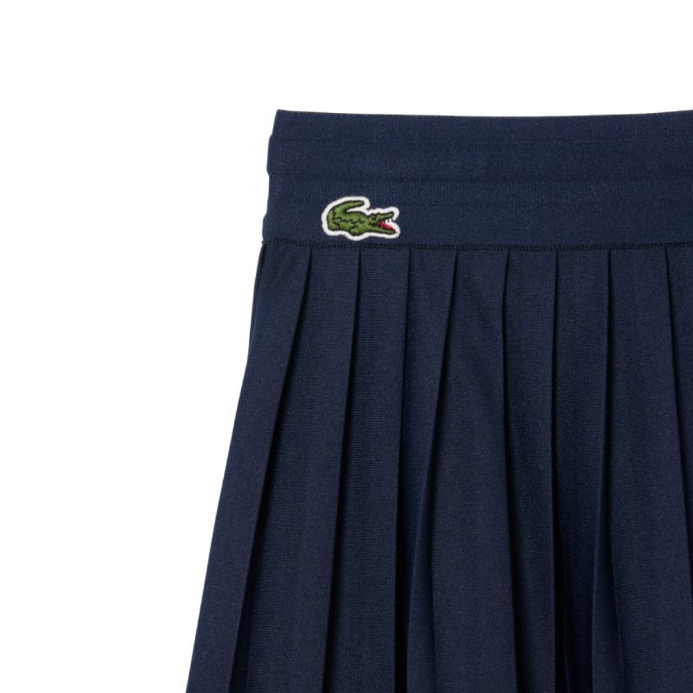 Детская теннисная юбка Lacoste Pleated Jersey