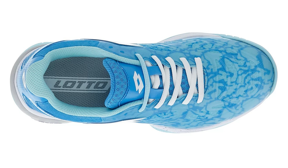 Женские  кросовки для Padel Lotto Superrapida 200 III - blue ocean/blue параdise