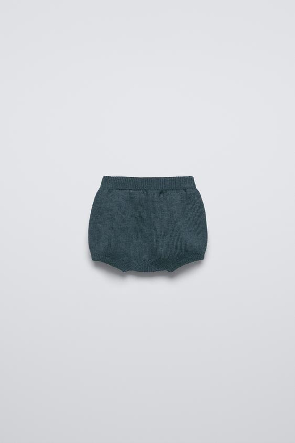 ZARA ТРУСЫ ИЗ 100% МЕРИНОСОВОЙ ШЕРСТИ, НЕФТЯНОЙ