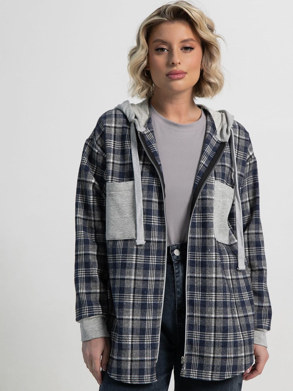 Рубашка Больше чем стиль НЬЮ (синяя) Б15126-50М LT Collection