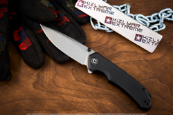 Нож Civivi Brazen C2023C, сталь D2 BlackWash, Black G10