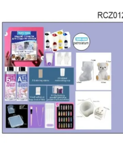 набор для создания гибких игрушек, таба сквиш силикон 500 мл