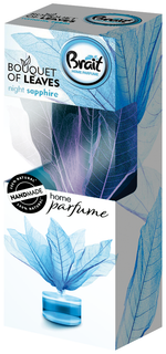 ДЕКОРОТИВНЫЙ ОСВЕЖИТЕЛЬ ВОЗДУХА BRAIT NIGHT SAPPHIRE  (ЛИСТЬЯ) 50ML 7181
