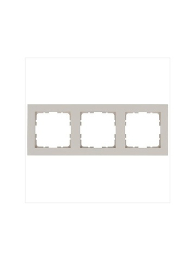 Рамка 3-м G-Classic тауп Jasmart G1003T