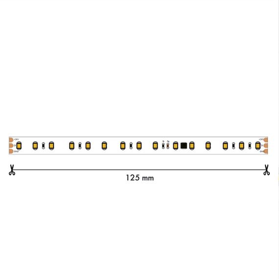 Светодиодная лента Favourite 10W/m 400LED/m 2835SMD теплый белый 5M 2003-31020