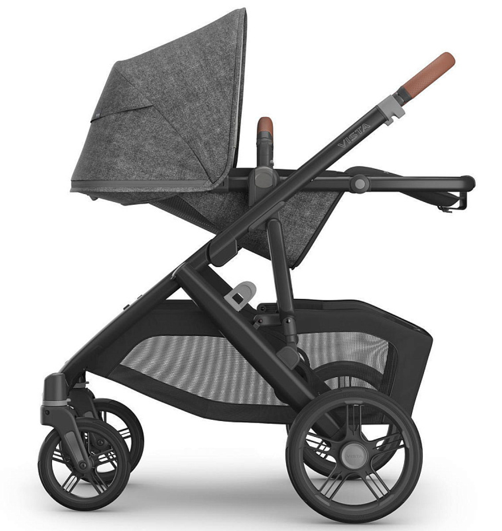 Коляска для погодок UPPAbaby Vista V3 2 в 1 (2 прогулочных блока и люлька) Greyson