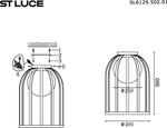 Потолочный светильник ST Luce NORDIC SL6129.502.01