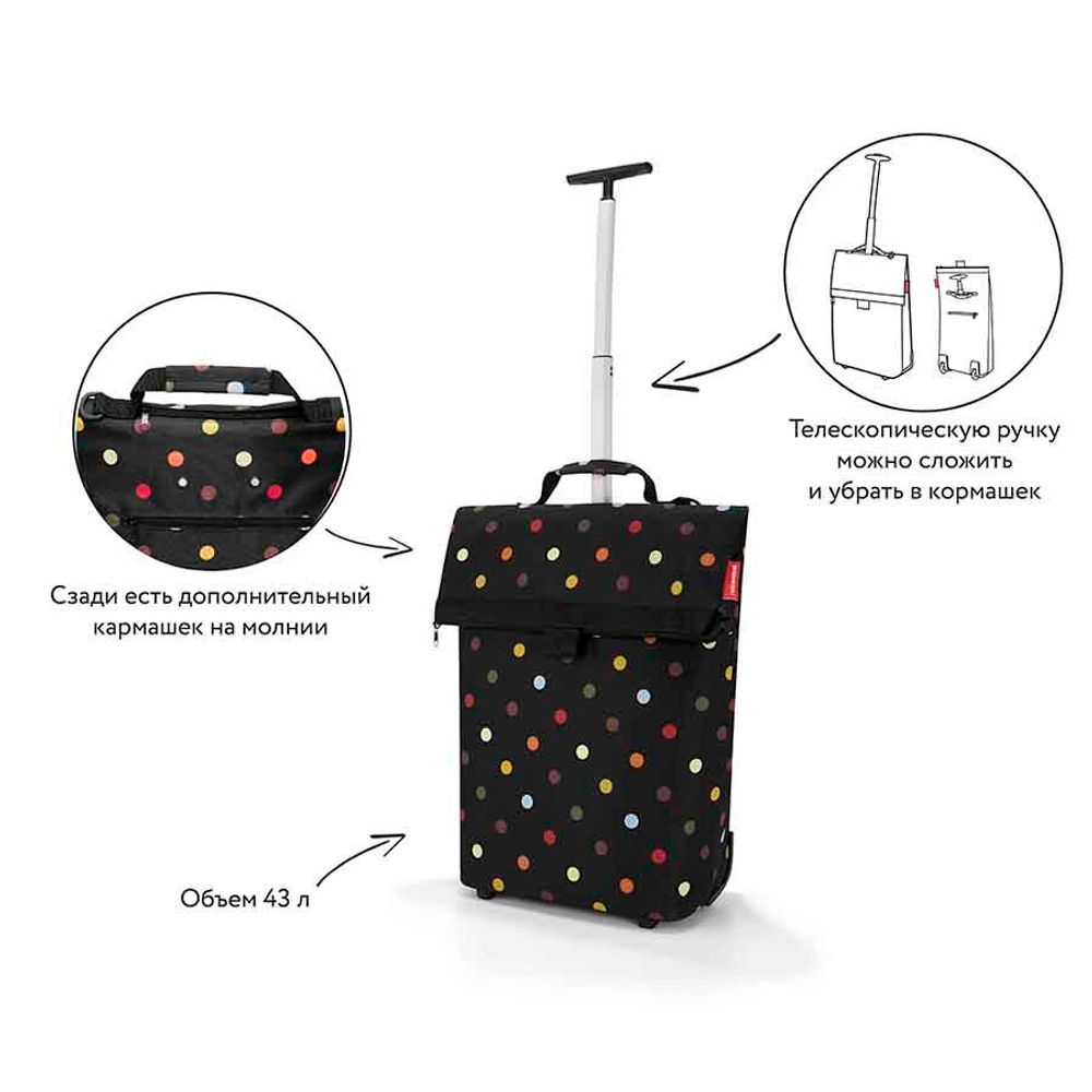 Сумка-тележка trolley m dots