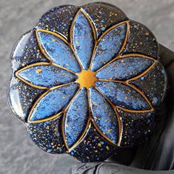 1113 | Форма для шоколадных изделий "Цветок" (275*135 мм)