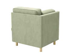 Кресло Шелдон / букле Лайк светло-оливковый 690