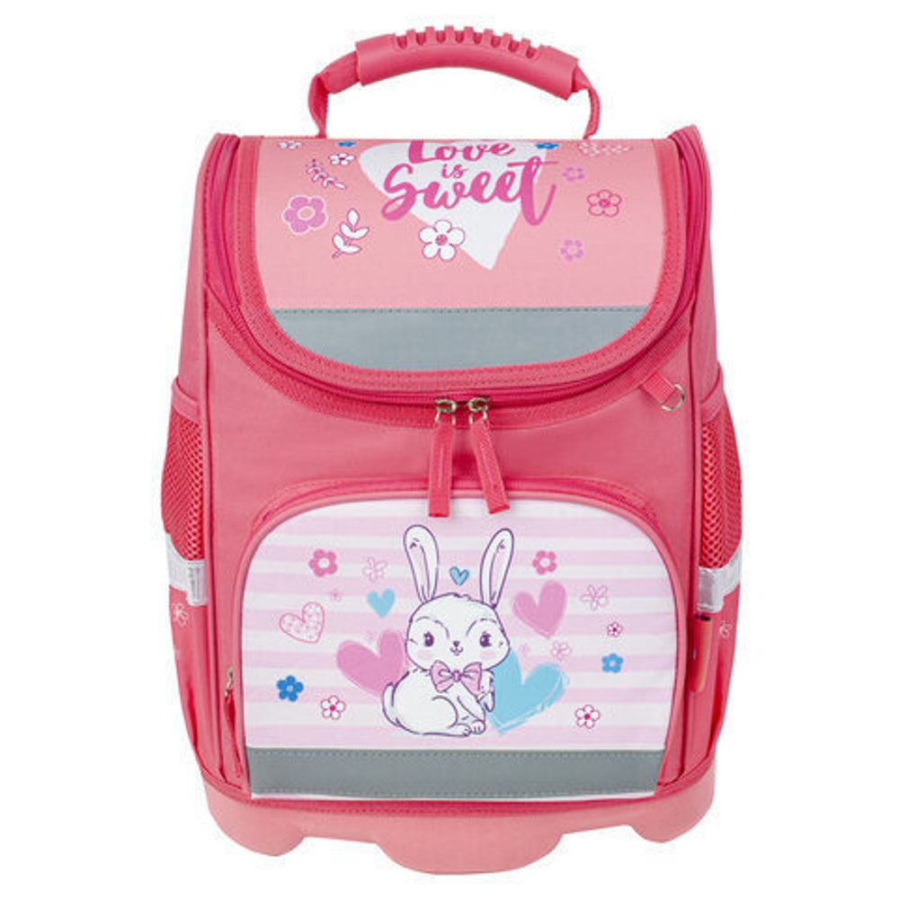 Ранец ЮНЛАНДИЯ WISE для начальной школы, "Bunny", 37х29х15 см, 229945