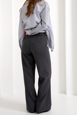 Брюки женские 3393ВЕБ, Темно-серый #38ТСе023393ВЕБ