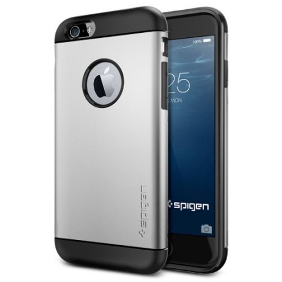 Spigen SGP Case Slim Armor for iPhone 6 / 6S Satin Silver SGP10958