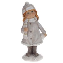 GAEM Фигурка декоративная "Мальчик/Девочка", L6 W4 H12,5 см, 2в.