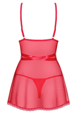 Пикантная коротенькая сорочка Lovlea (Размер: S-M) (Цвет: красный)