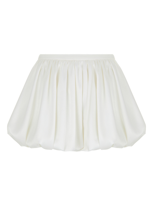 Юбка-шорты "Marshmallow" шёлк, ванильный