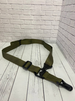 Одно-двухточечный ремень ms3 magpul для АК / олива