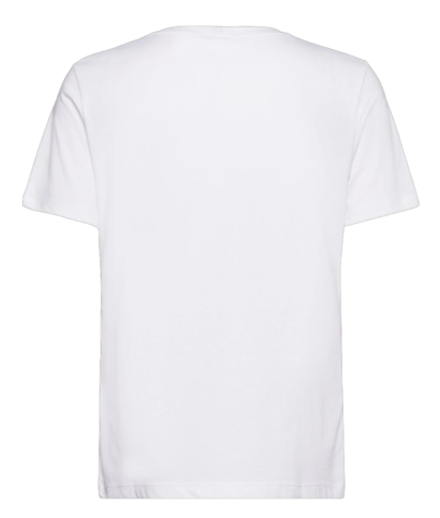 Женская теннисная футболка Tommy Hilfiger Regular Corp Logo C-NK SS - белый