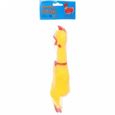 Игрушка для собаки «Курочка» 31см с пищалкой