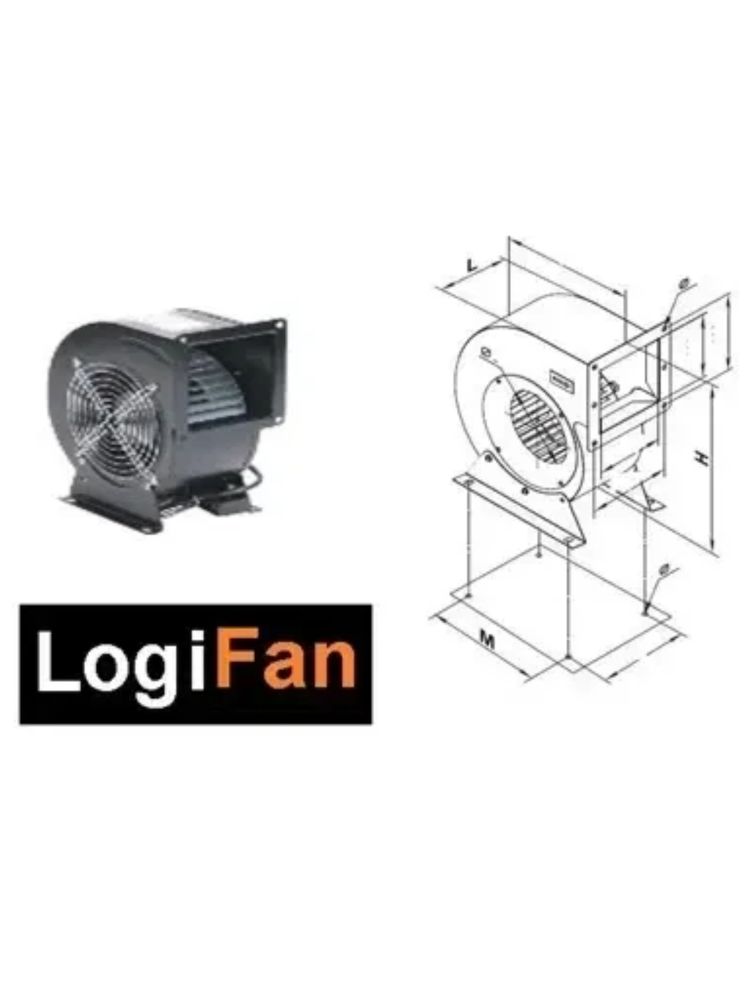 Вентилятор радиальный Logifan YWL-2Е-150 150 мм