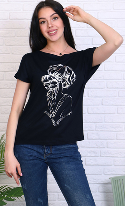 Футболка женская "498 В.З" (Дарья)