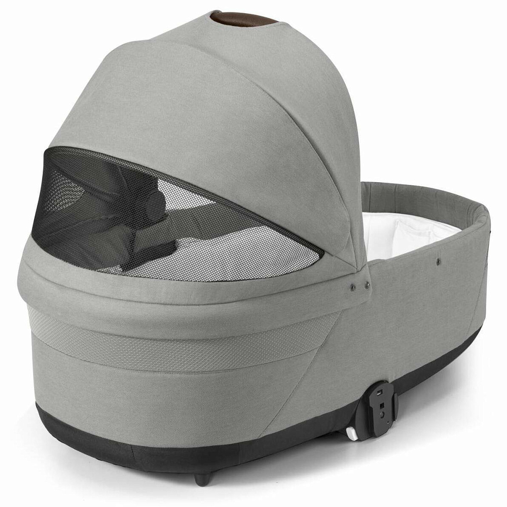 Коляска Cybex Talos S Lux SLV complete Aton B2 Dynamic Red 3 в 1 Stone Grey с дождевиками