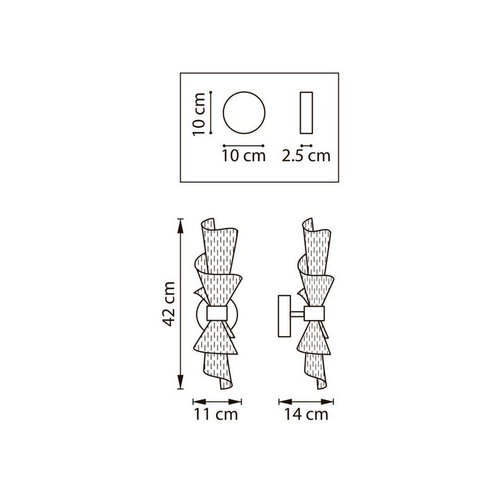 Бра Lightstar Acrile 737672