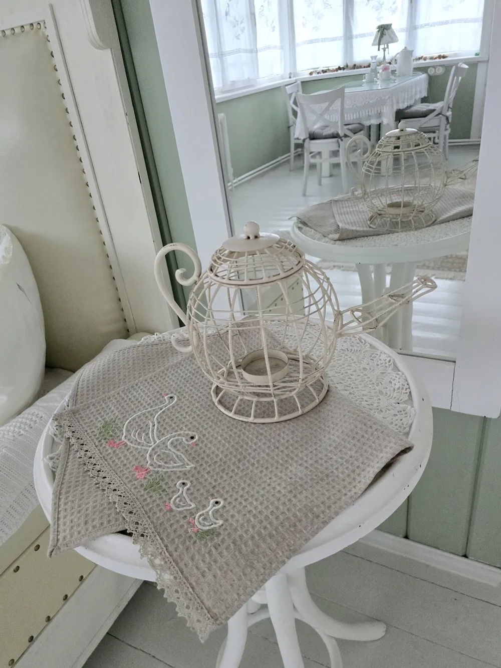 Полотенце для кухни Гуси