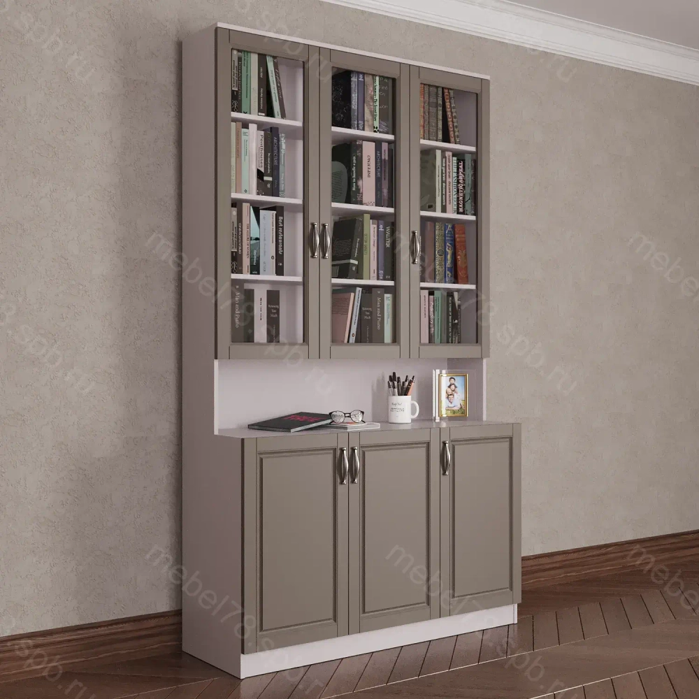 Шкаф книжный 21212 (мадес)